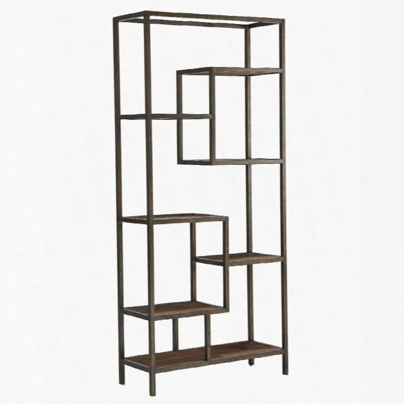 Broyhill Bedford Avenue Rutledge Street Step Shelf Etagere