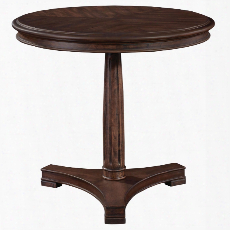 Broyhill Cranford Round Lamp Table