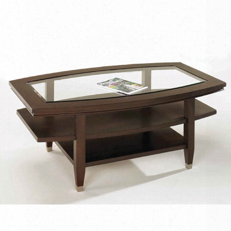 Broyhill Northern Lights Oval Cocktail Table