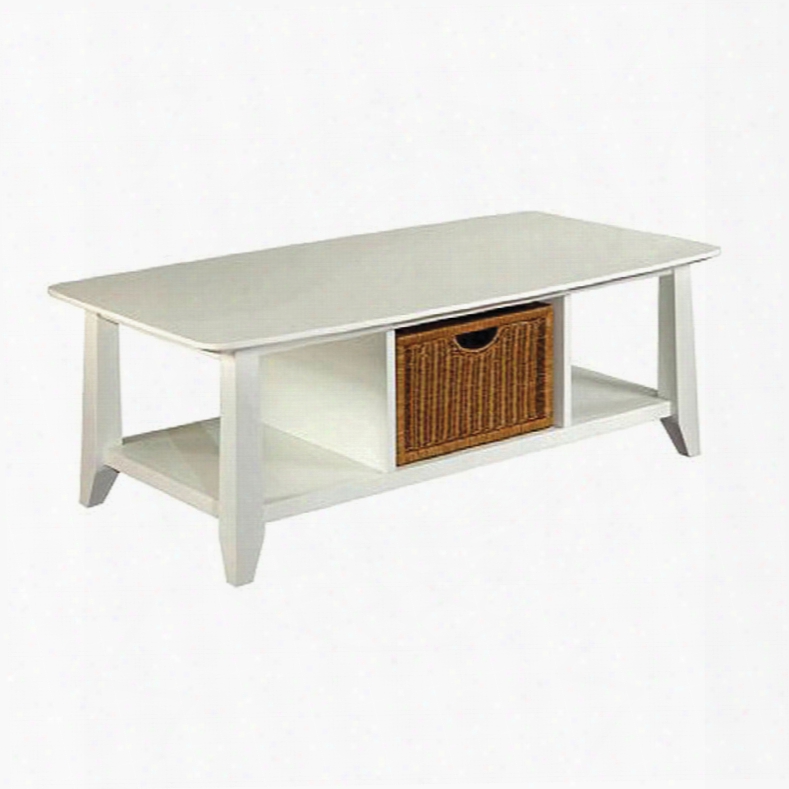 Broyhill Owen Landing Cocktail Table In White