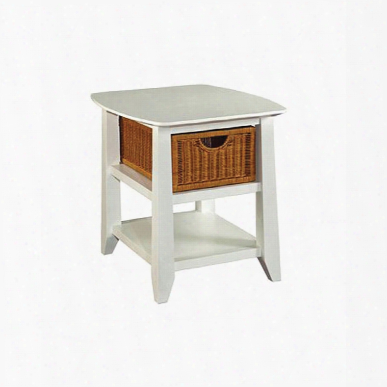 Broyhill Owen Landing End Table In White