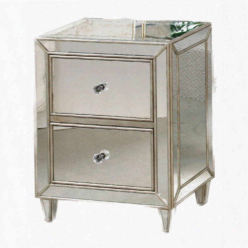 Hammary Hidden Treasures 2 Drawer Mirror Chest