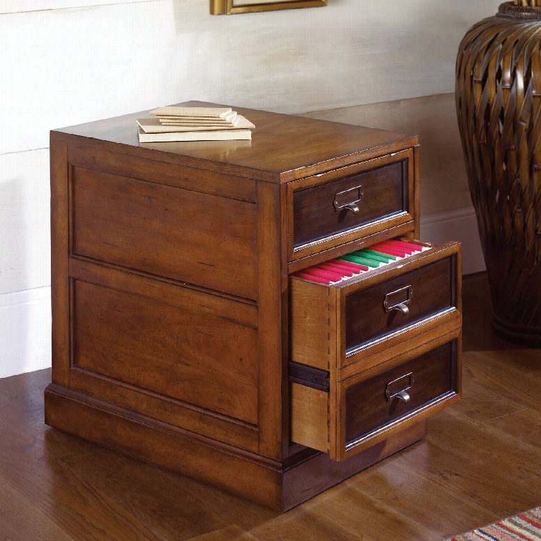 Hammary Mercantile Rolling File Cabinet