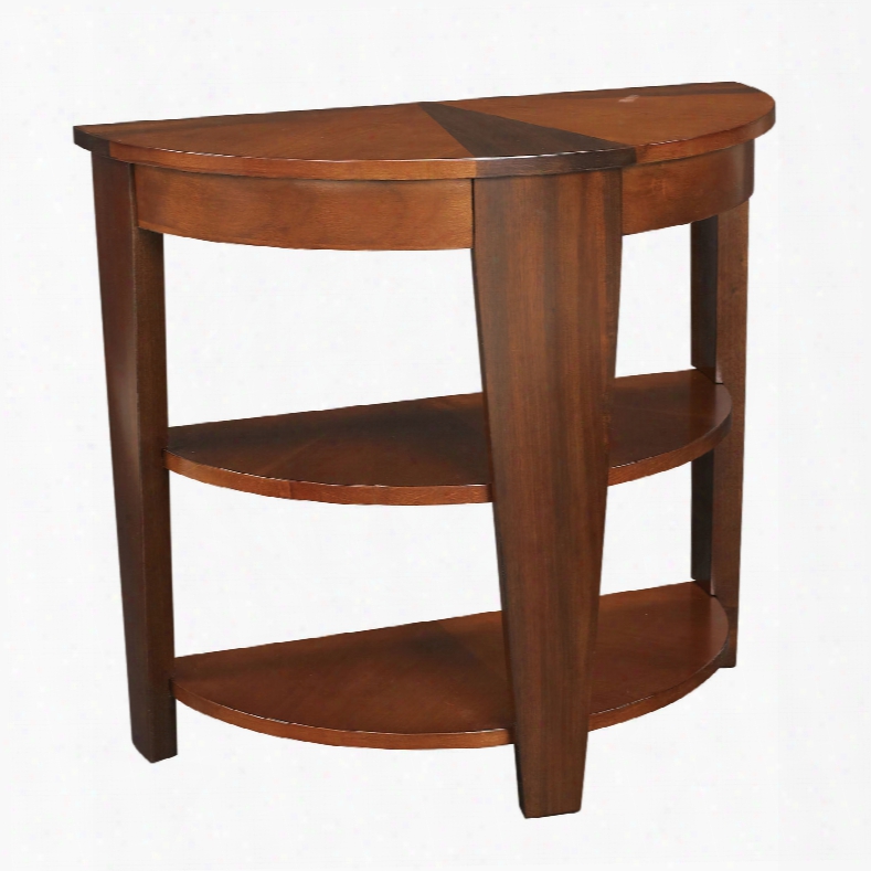 Hammary Oasis Demilune End Table