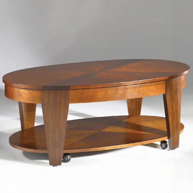 Hammary Oasis Oval Lift Top Cocktail Table