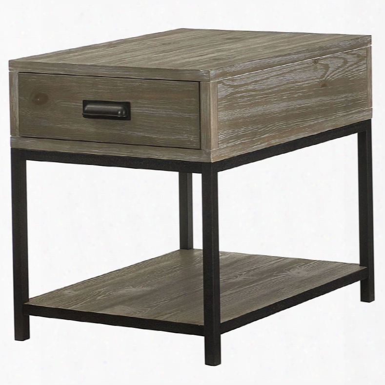 Hammary Parsons Rectangular Drawer End Table
