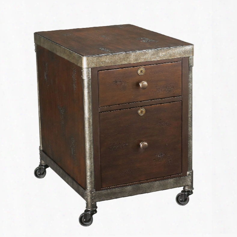 Hammary Structure Rolling File Cabinet