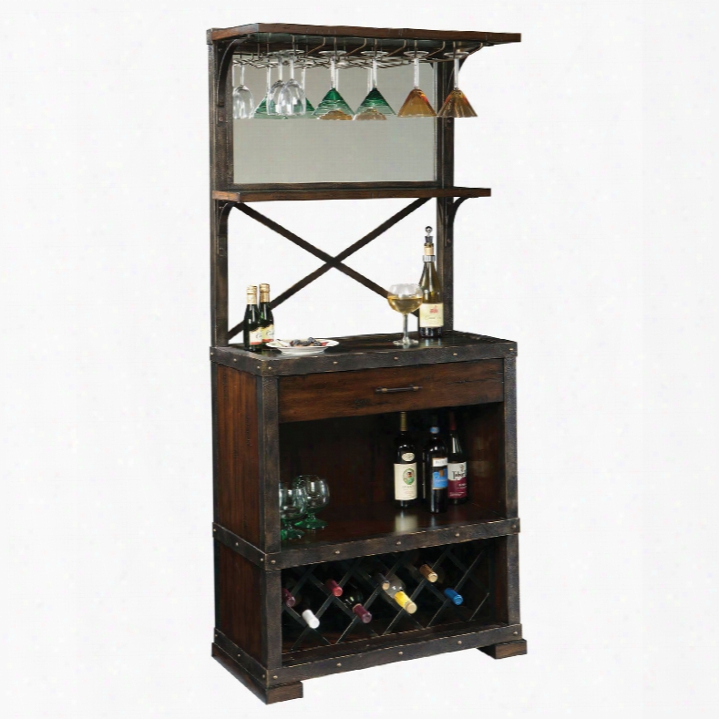 Howard Miller Red Mountain Wine Cabinet