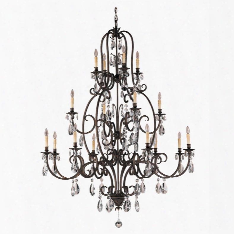 Murray Feiss Salon Maison 16-light Multi Tier Chandelier