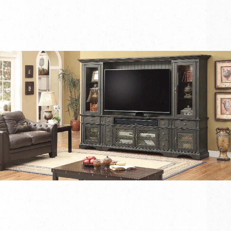 Parker House Bohemiaan Gove 63 Inch Tv Console Entertainment Wall