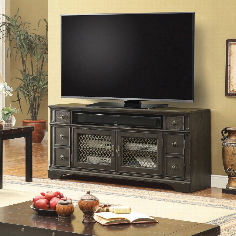 Parker House Bohemian Grove 63 Inch Tv Console With Power Center
