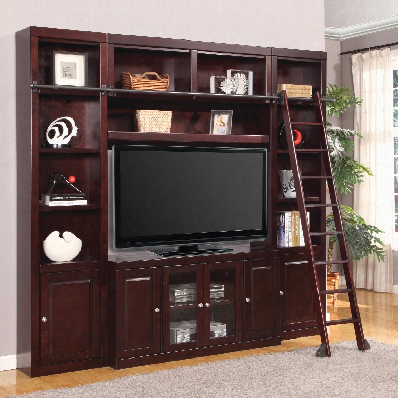 Parker House Boston 4 Piece Entertainment Center