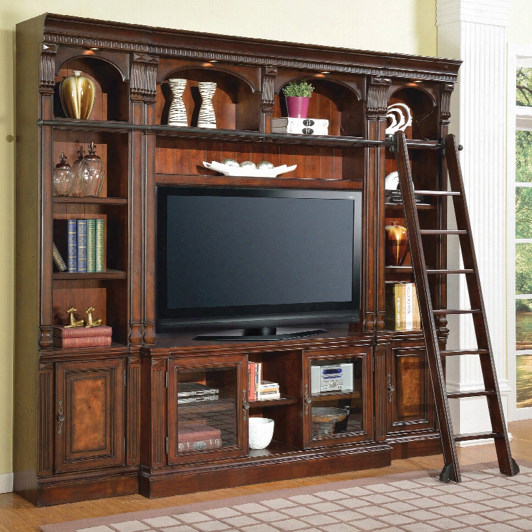 Parker House Corsica Library 60 Inch Space Saver Entertainment Center