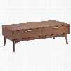 Zuo Modern Design District Coffee Table in Walnut