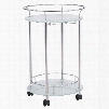 Zuo Modern Plato Serving Cart in Stainless Steel