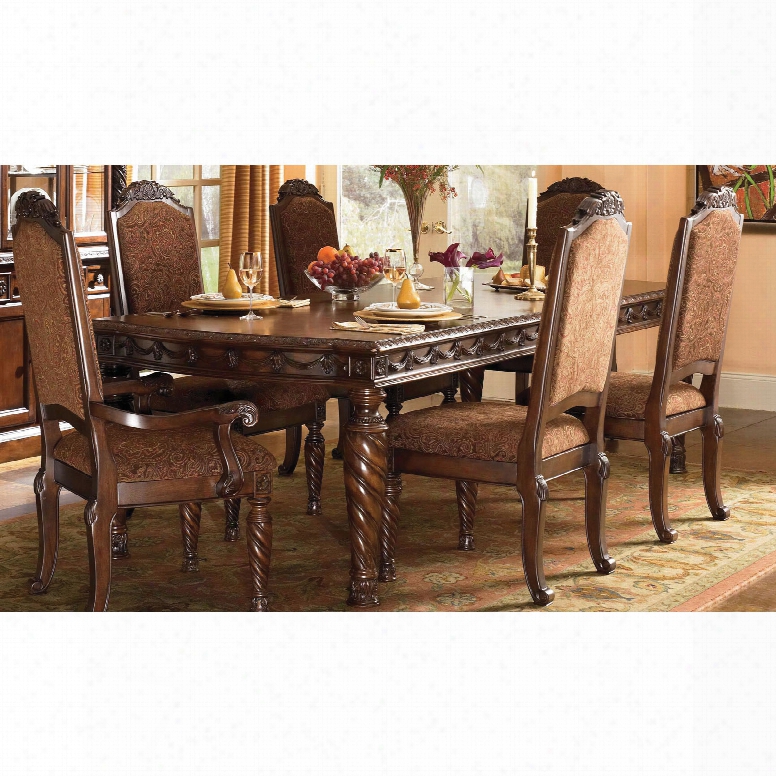 Signature Design By Ashley New Haven Shore Rectangle Extension Dining Table