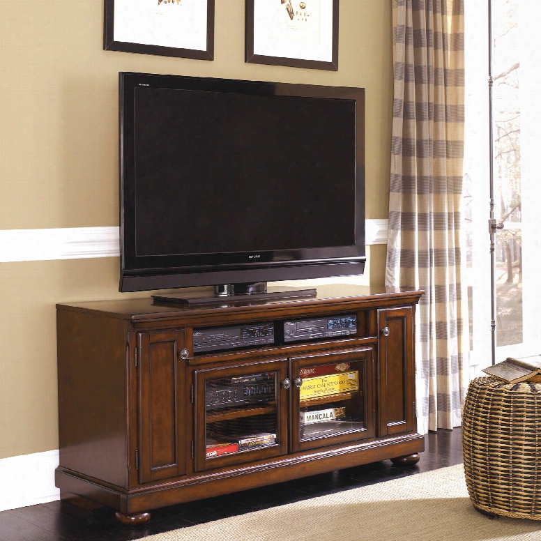 Signature Design By Ashley Portage 60 Inch Large Tv Stand