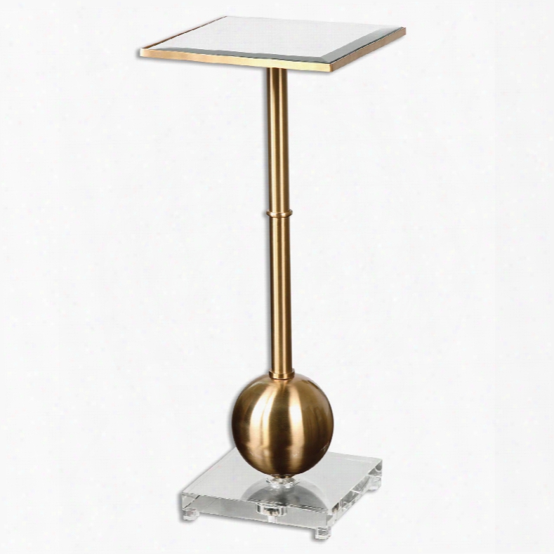 Uttermost Laton Mirrored Accent Table