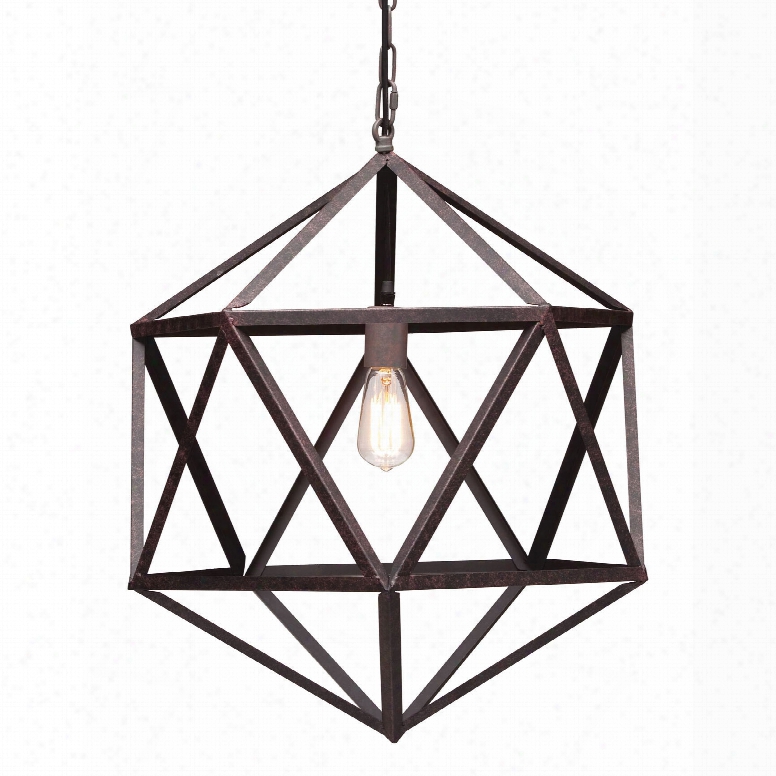 Zuo Era Amethyst Ceiling Lamp Small In Rust