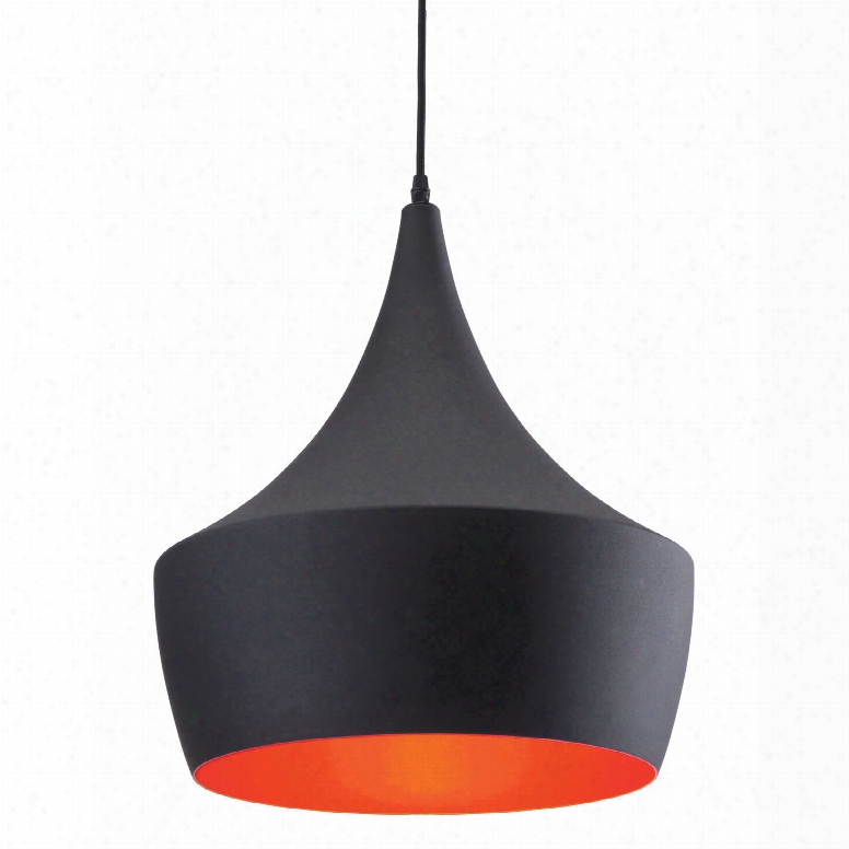 Zuo Era Copper Ceiling Lamp In Matte Black