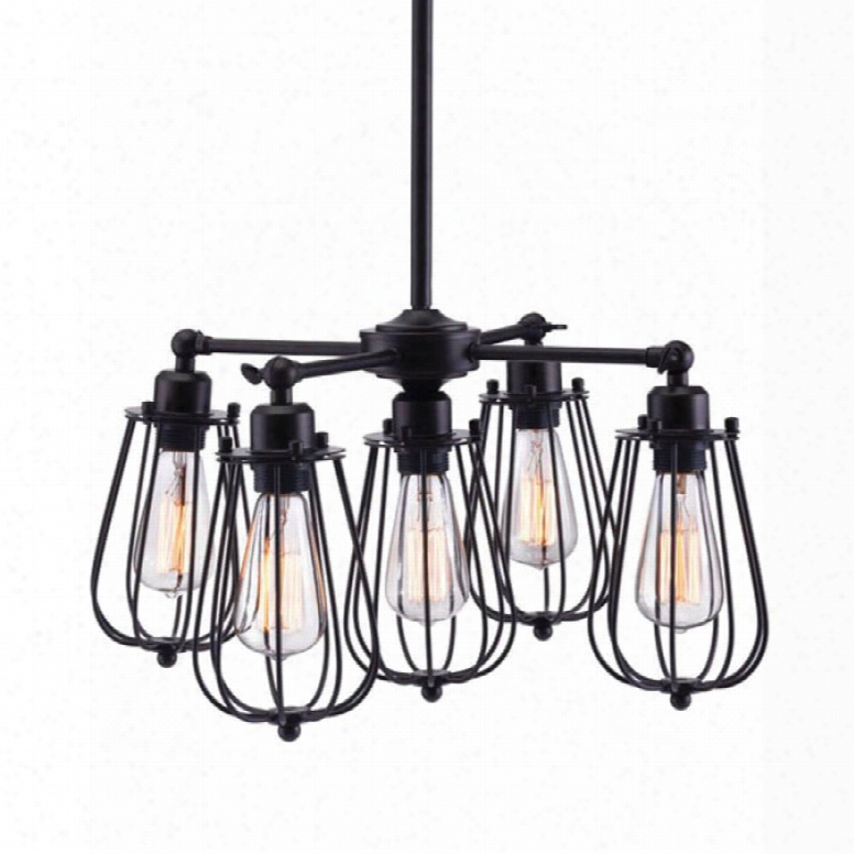 Zuo Era Porirua Distressed Black Ceiling Lamp