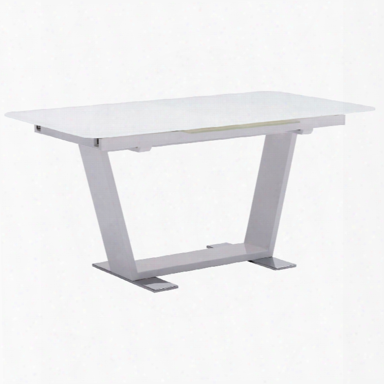 Zuo Modern St Charles Extension Table In White