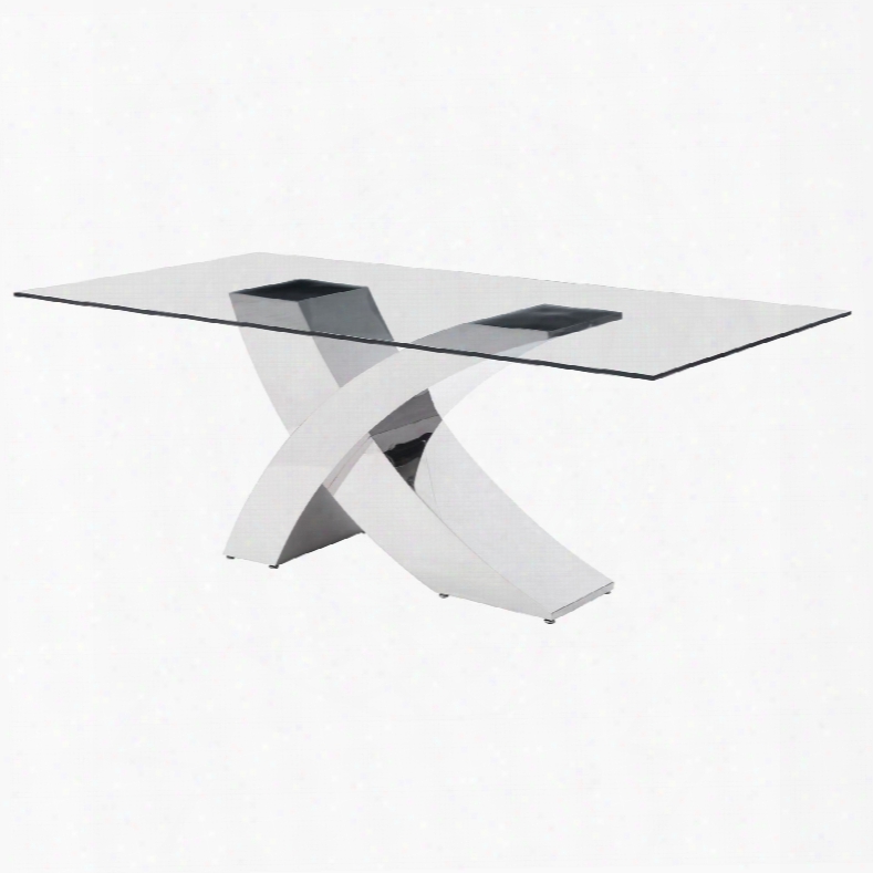 Zuo Modern Wave Dining Table