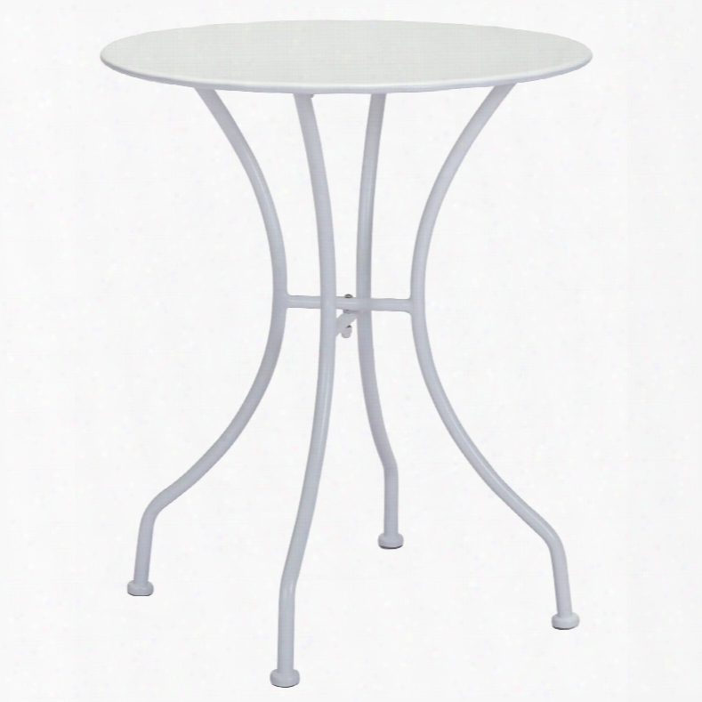 Zuo Vive Oz Round Dining Table In White