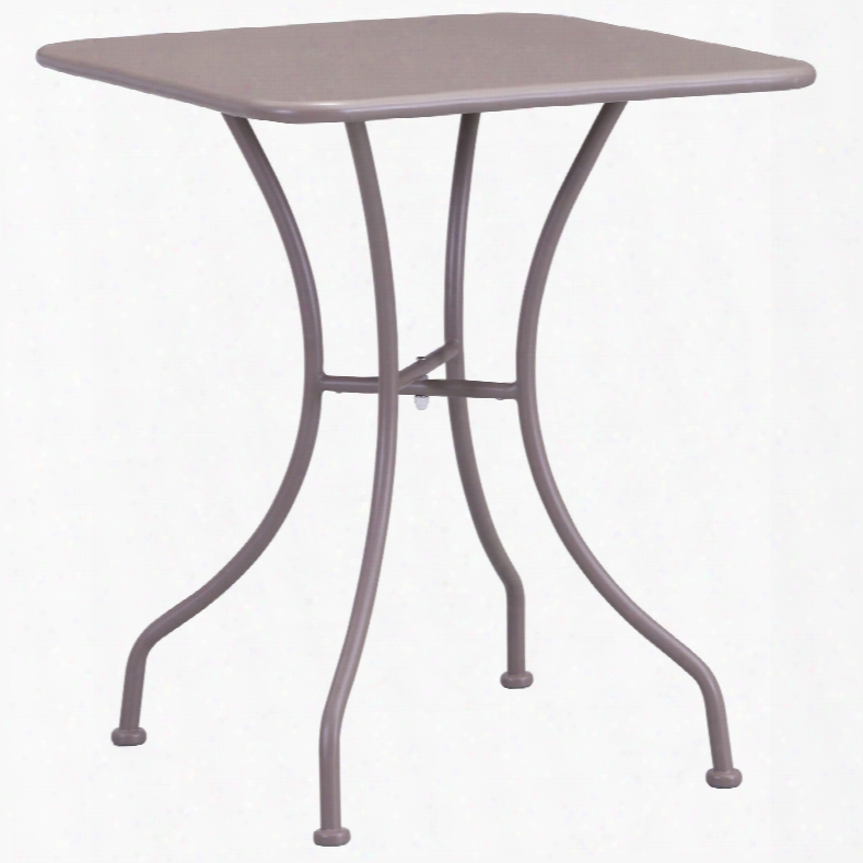 Zuo Vive Oz Square Dining Table In Taupe