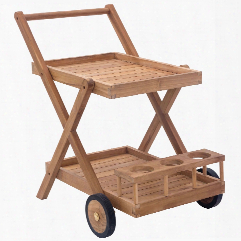 Zuo Vive Regatta Trolley In Natural