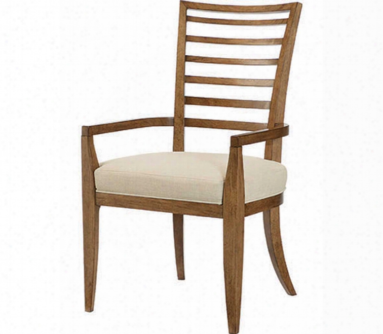 American Drew Grove Point Ladder Back Arm Chair - Set Of 2