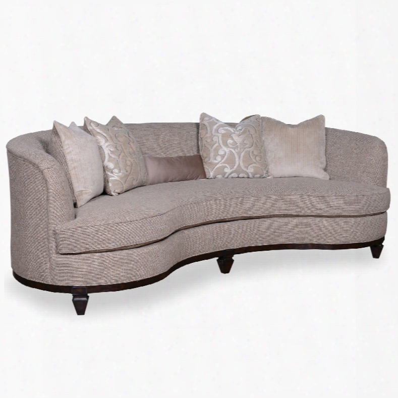 A.r.t. Furniture Blair Fawn 101 Inch Kidney Sofa