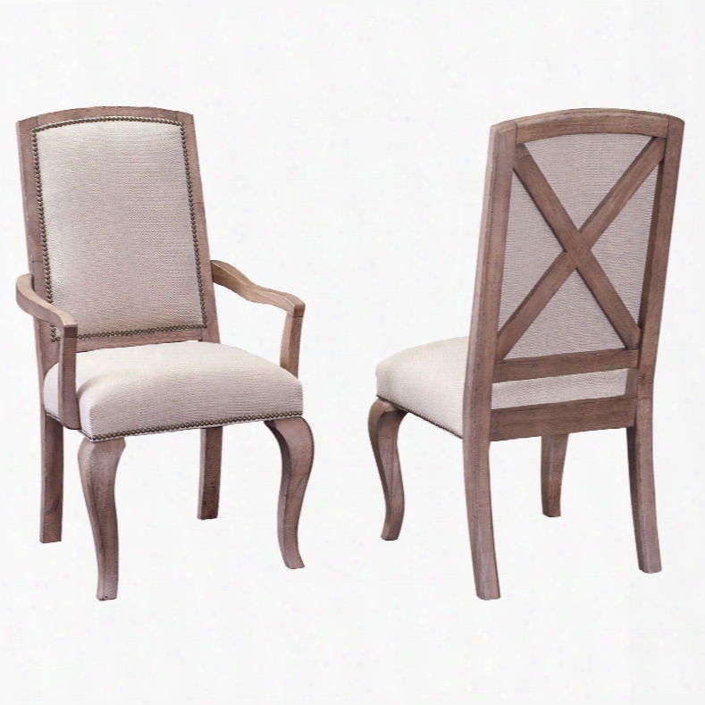 Broyhill Bedford Avenue Flushing Avenue Tapestry Side Chair - Set Of 2