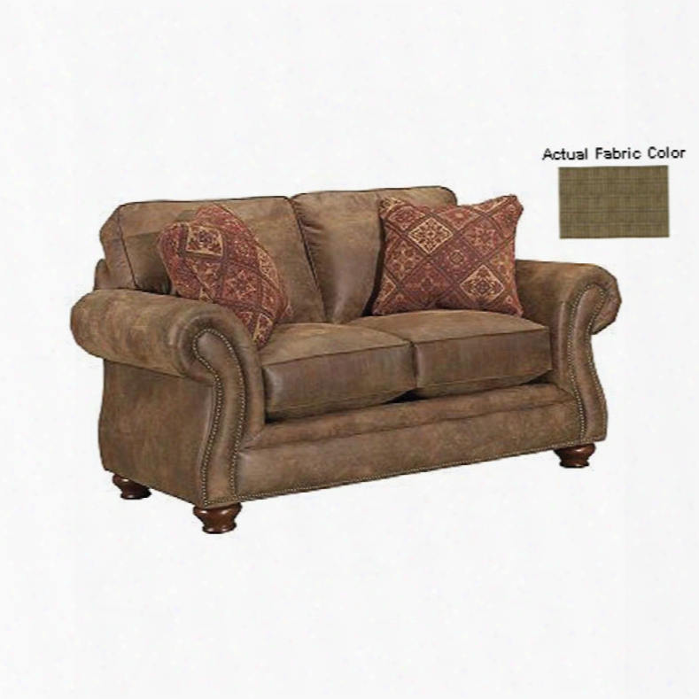 Broyhill Laramie Green Loveseat