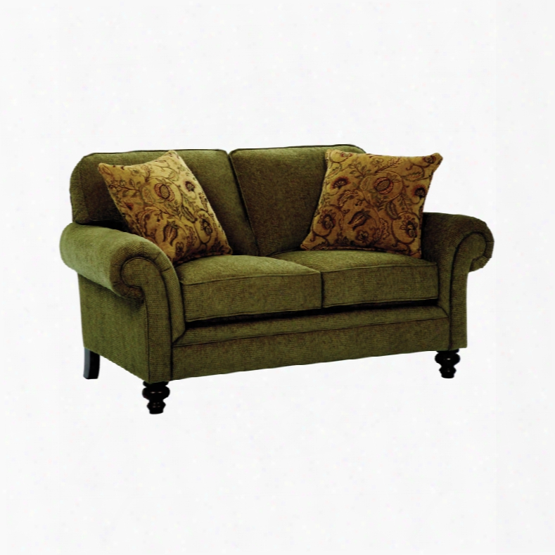 Broyhill Larissa Loveseat In Green