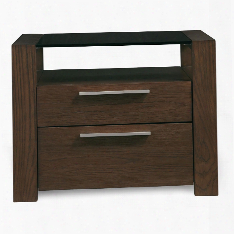 Casana Hudson 2 Drawer Nightstand