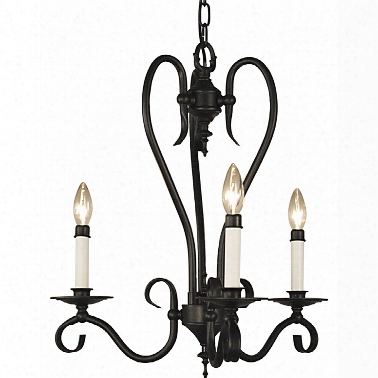 Framburg Lighting Black Forest 3-light Dinette Chandelier