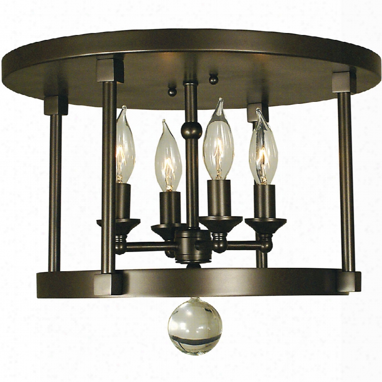 Framburg Lighting Compass 4-light Semi-flush Mount