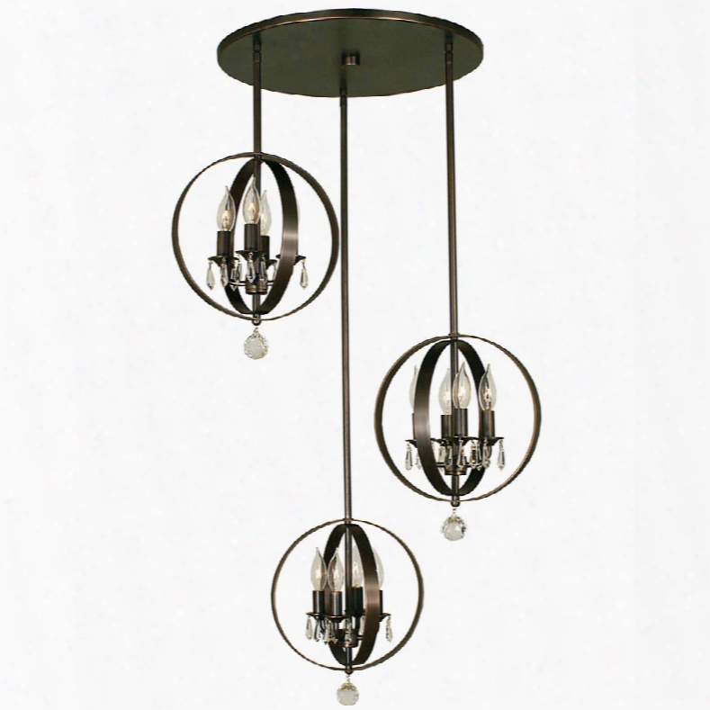 Framburg Lighting Constellation 12-light Pendant