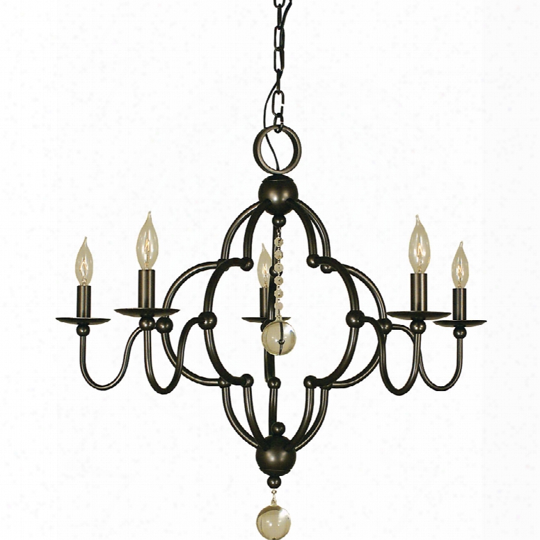 Framburg Lighting Quatrefoil 5-light Dining Chandelier