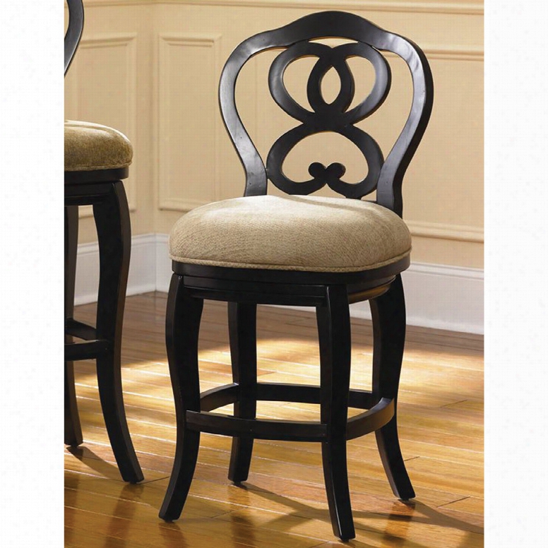 Hammary Hidden Treasures Counter Stool In Black