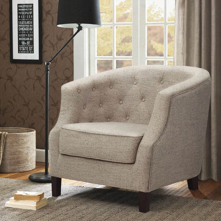 Madison Park Ansley Accent Chair In Trinity Stone