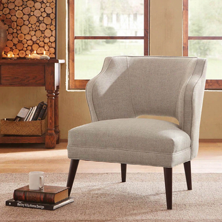 Madison Park Cody Armless Mod Chair In Deauville Hemp