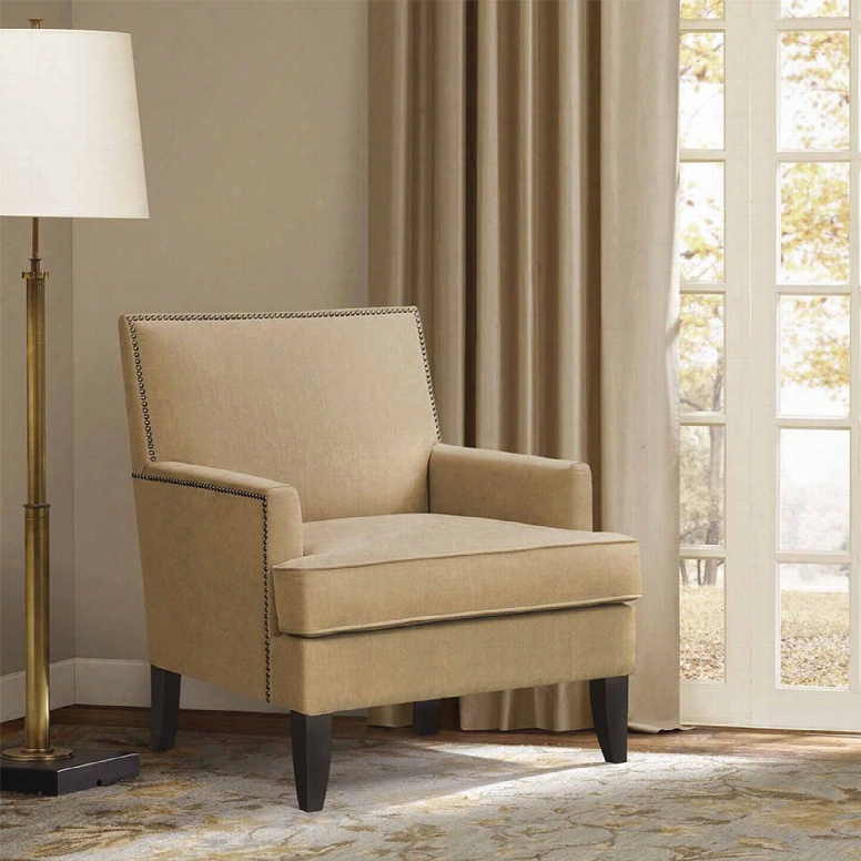 Madison Park Colton Accent Chair In Mr Sandman