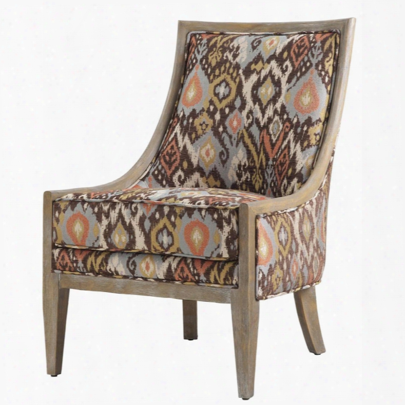 Madison Park Ellen Reclaimed Accent Chair In Polo Royal Flush