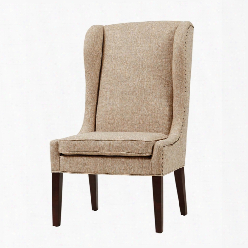 Madison Park Garbo Captains Dining Chair In Nostalgia Beige