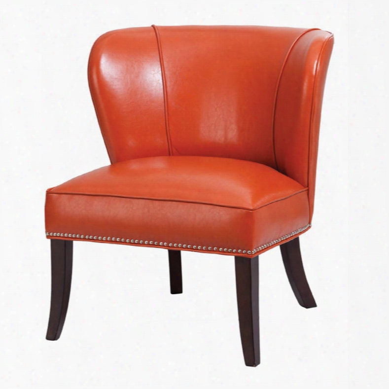 Madison Park Hilton Accent Chair In Or Ange