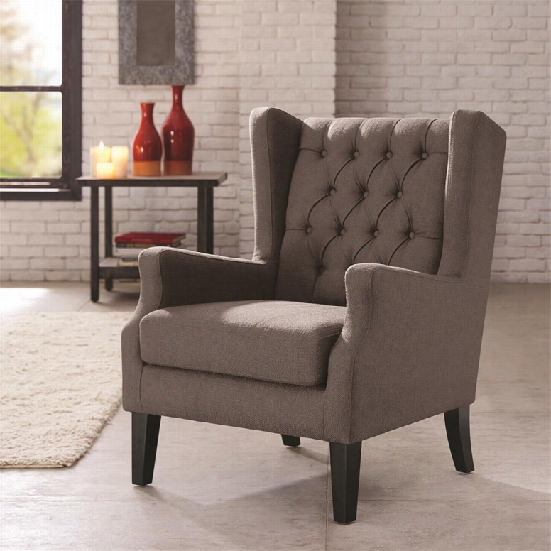 Madison Park Maxwell Chair In Lillian Shadow