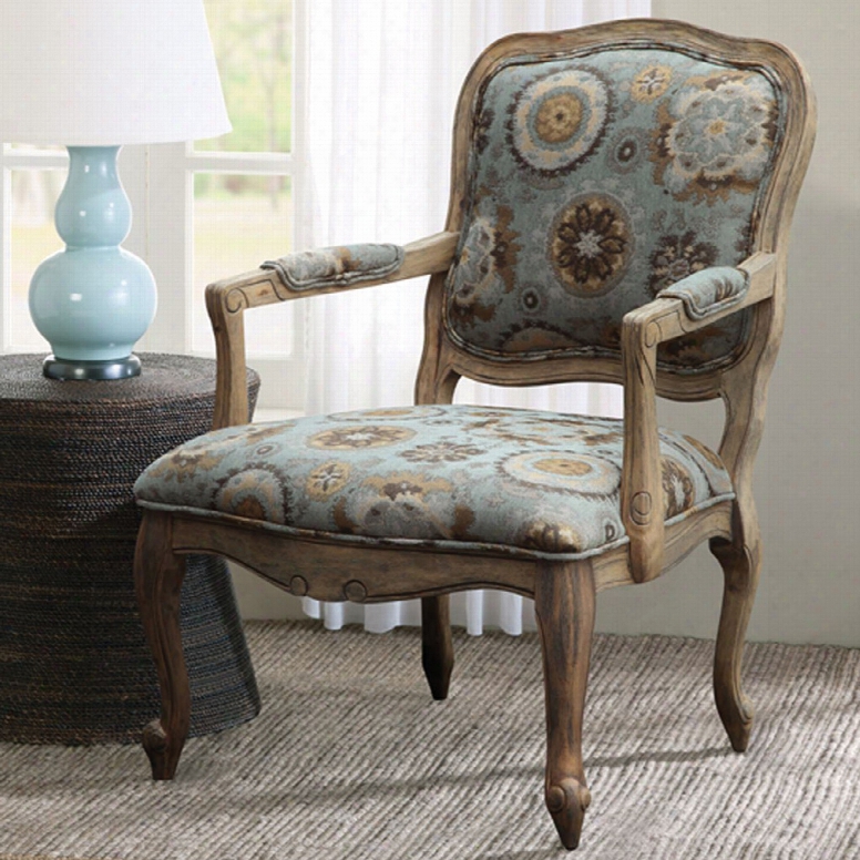 Madison Park Monroe Accent Chair In Turkish Delight