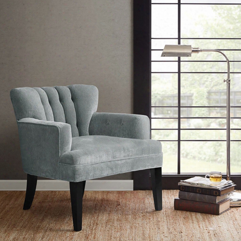 Madison Park Riveria Accent Chair In Opulent Glacier